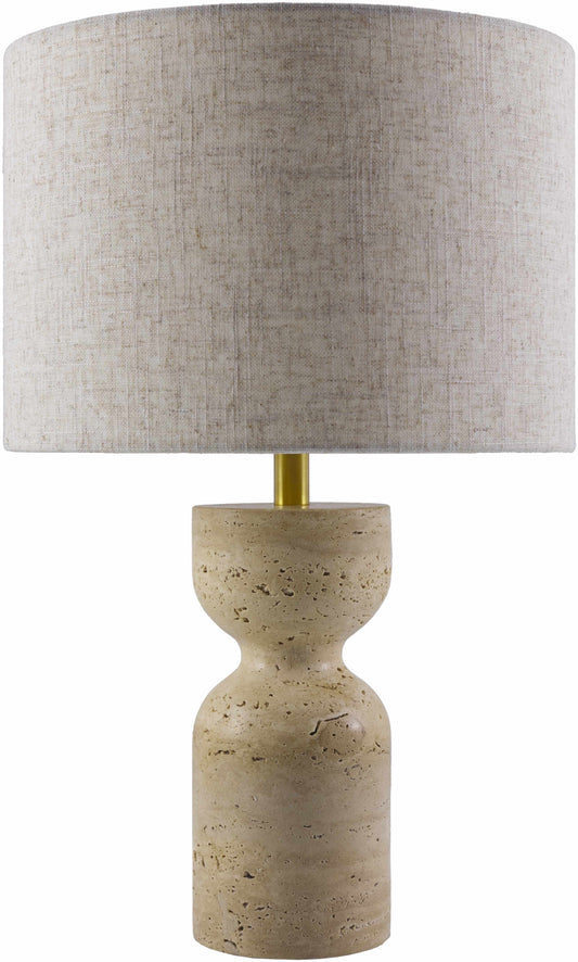 Desert Marble Linen Table Lamp