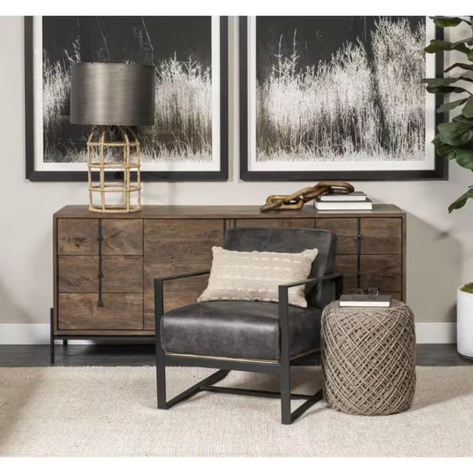 Sealed Wood Chain Link Decor Piece