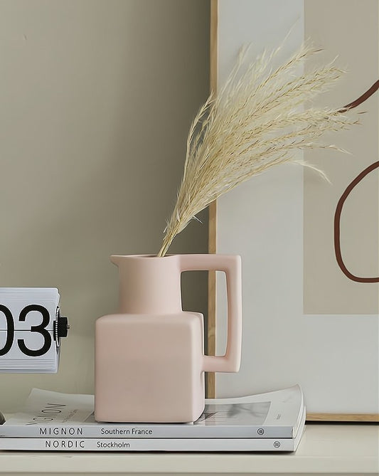 Geometric Mod Pitcher Vase