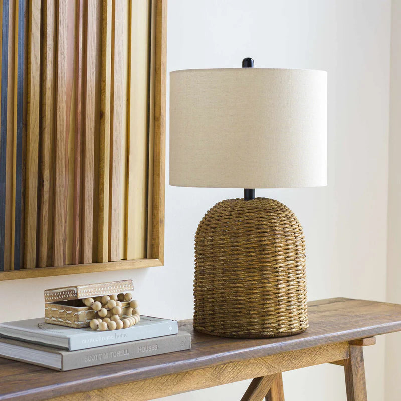 Pontresina Woven Ceramic Table Lamp
